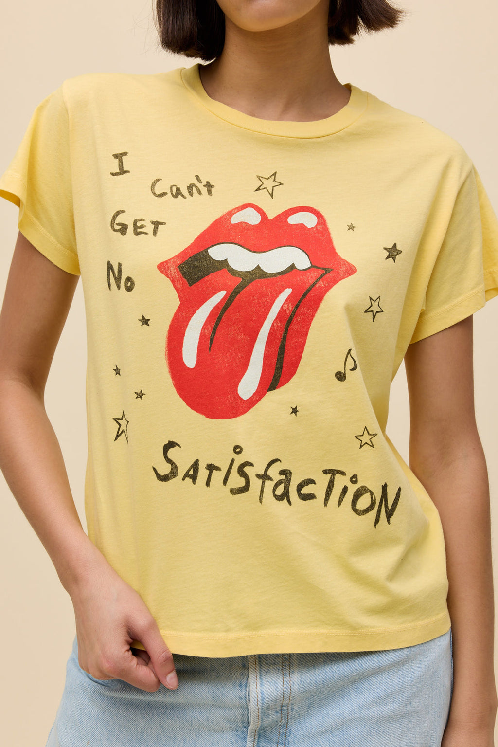 Rolling Stones Satisfaction Doodles Solo Tee