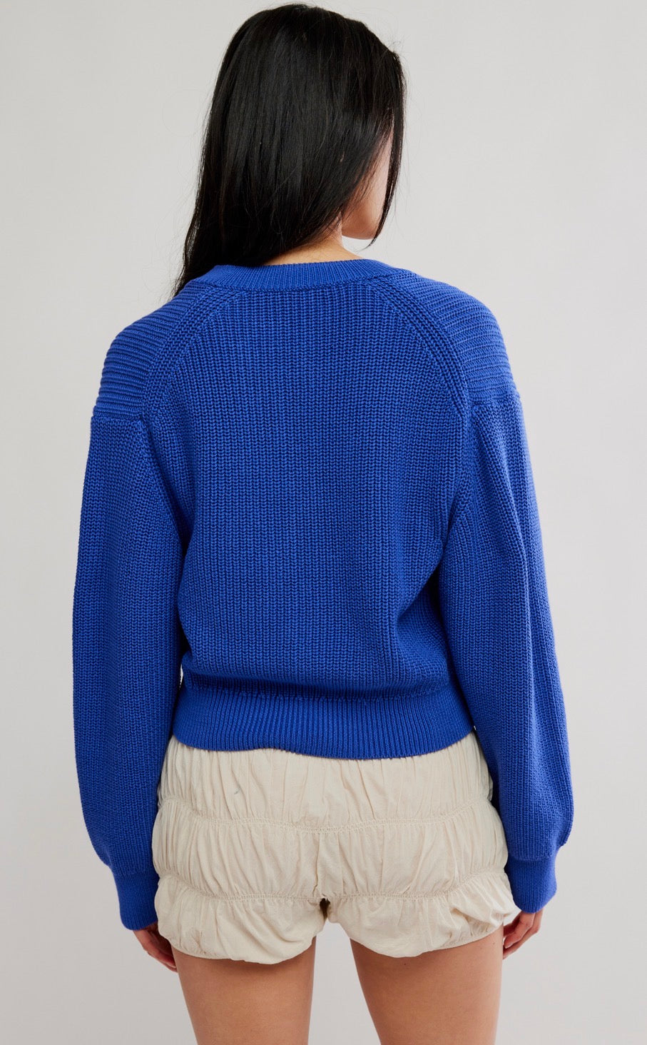 Vienna Knit Cobalt Blue Cardi