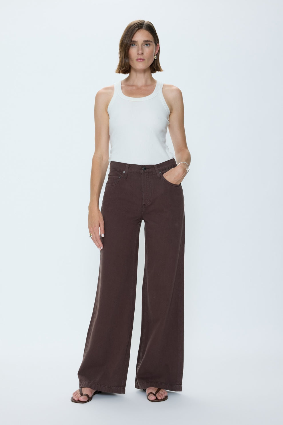 Jadyn Low Slung Palazzo Jean