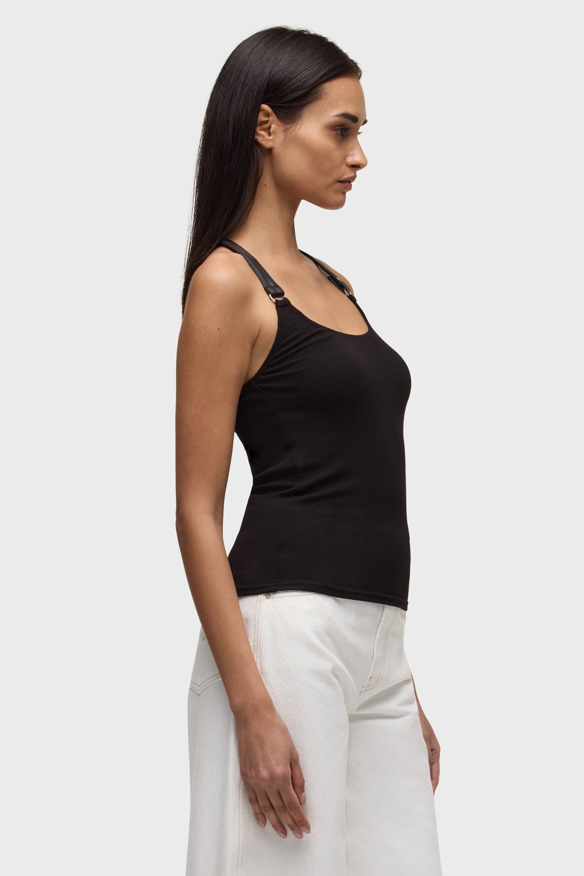 Harness Leather Strap Tank