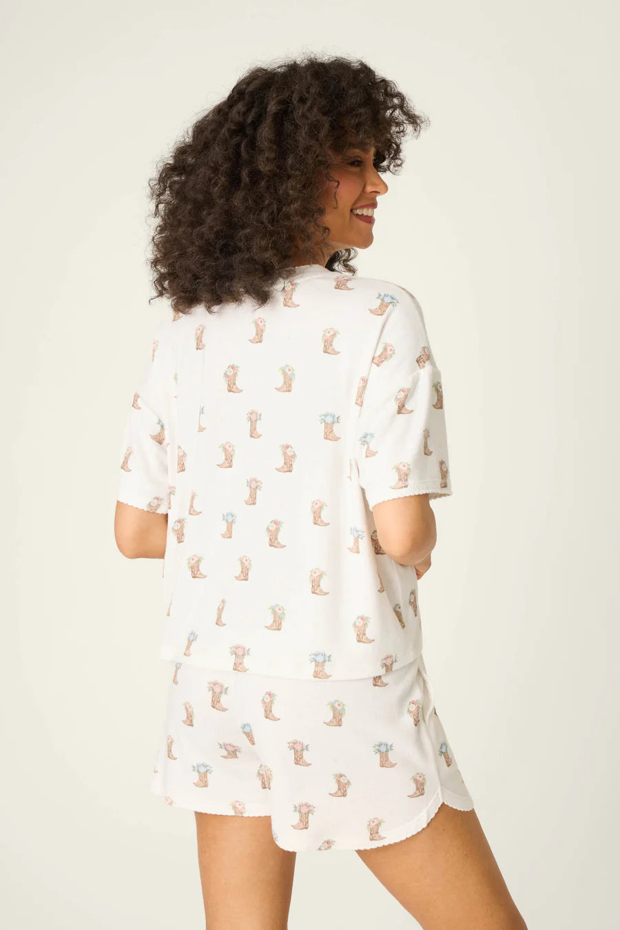 Western Blooms Boot Bouquet Set