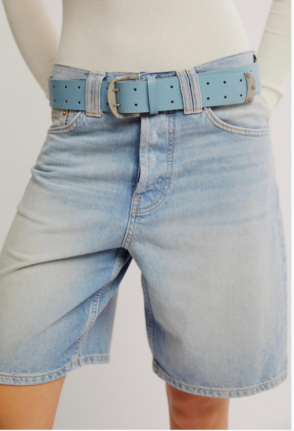 Free People WTF Double Cross Belt