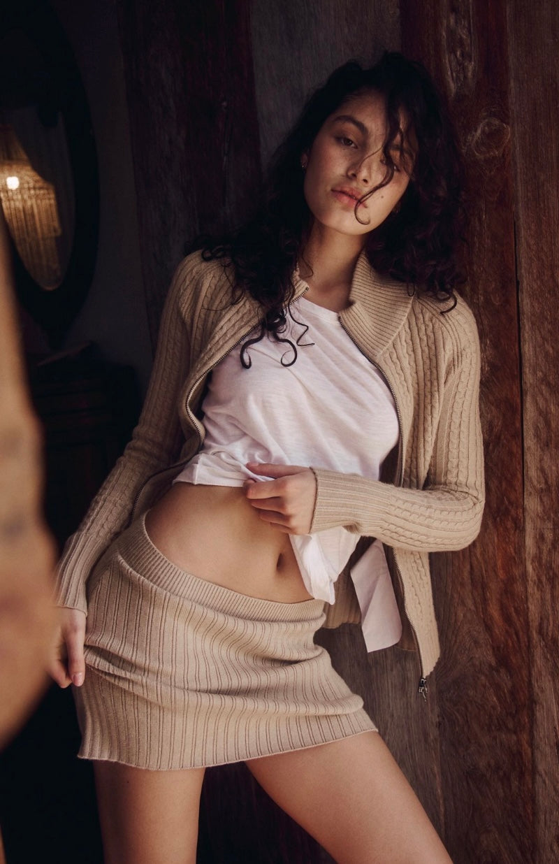 Eliza Mini Skirt Sweater Set