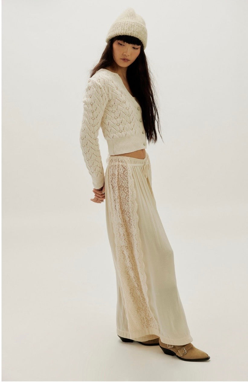 Pretty In Pointelle Cardi
