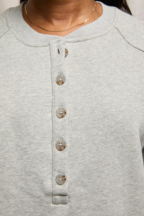 Bowen Button Down Sweatshirt