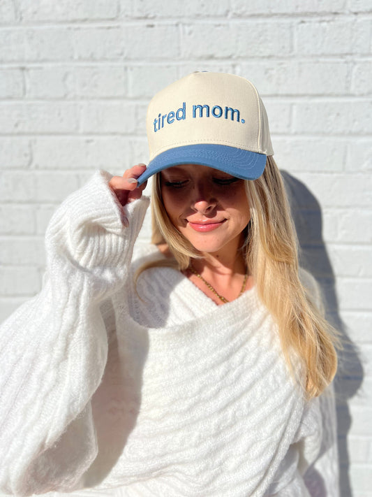 Tired Mom Vintage Trucker Hat