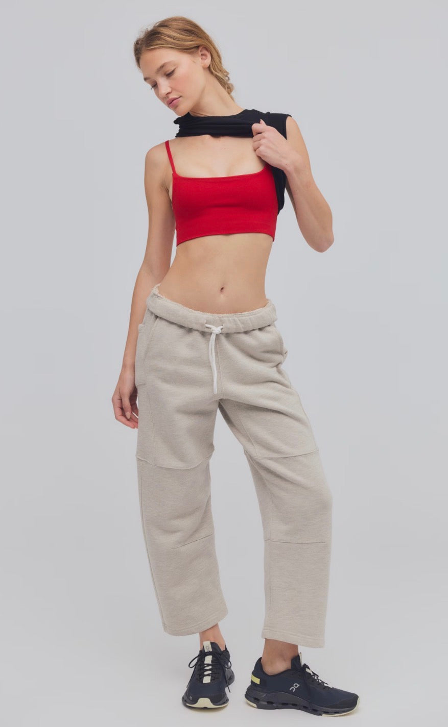 Tighten Up Mini Bra in Red