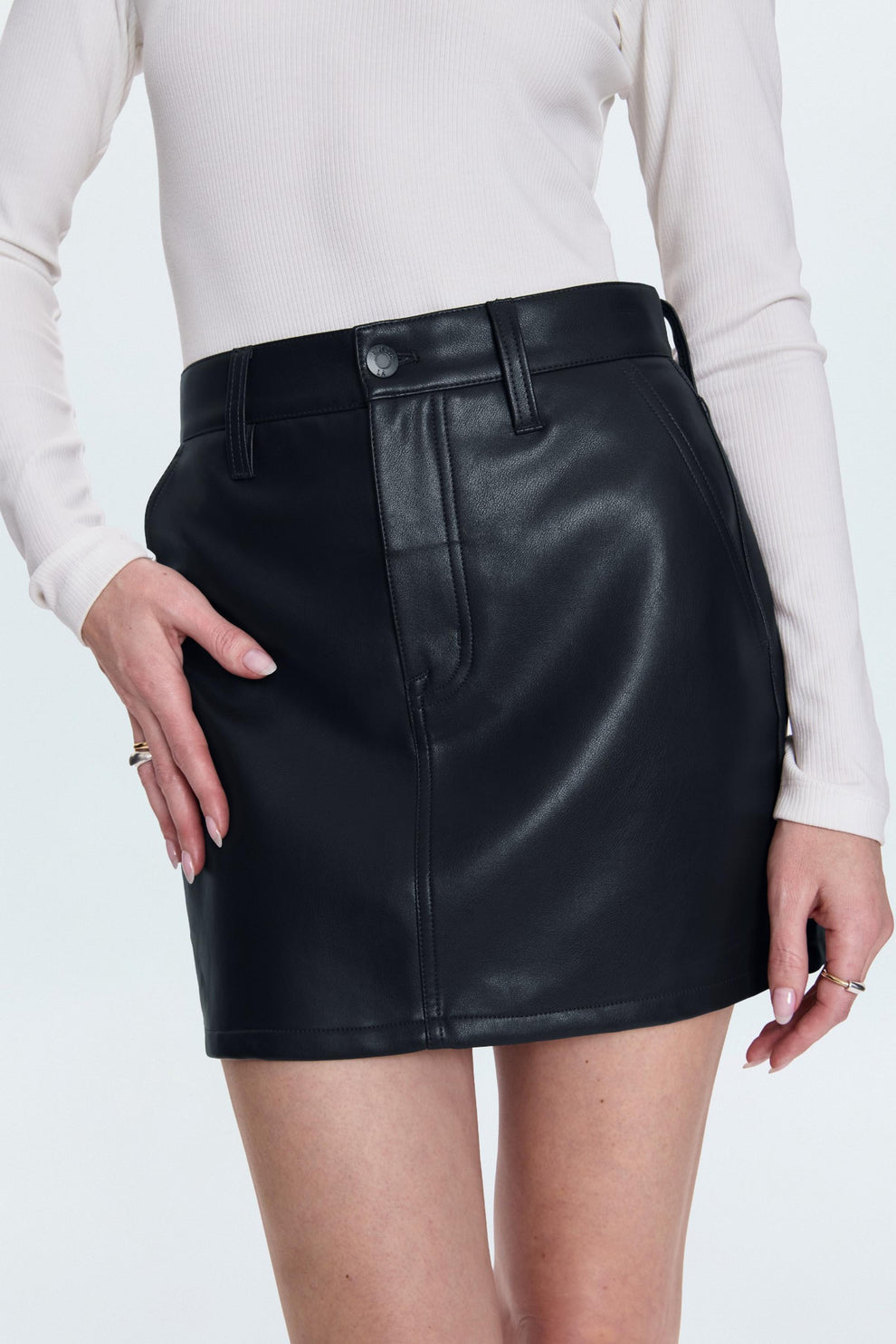 Skye Utility High Rise Mini Skirt