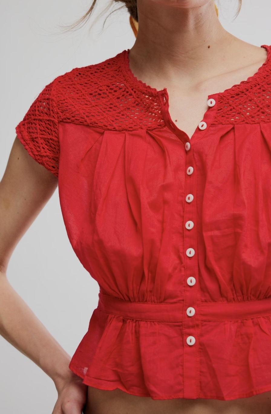 Gemma Embroidered Top