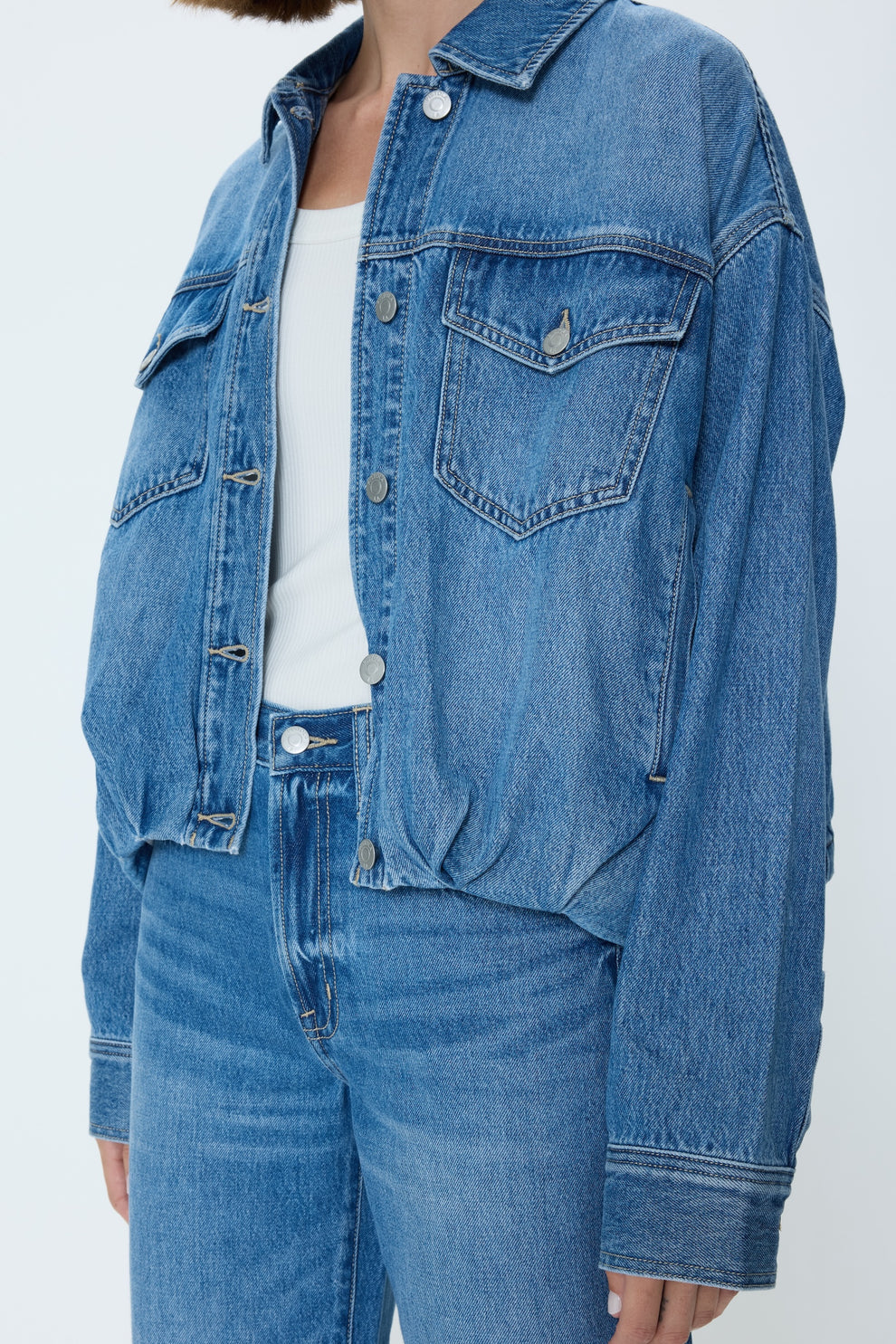 Bibi Blouson Trucker Jacket