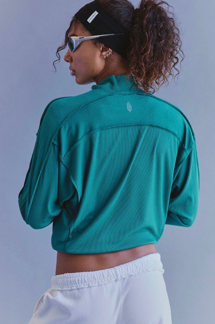 Love To Move Long Sleeve Green Frost
