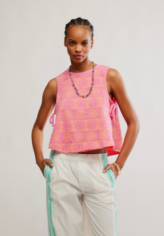 Free People Towel Terry Top