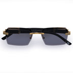 Nebula- Bright Gold Black Sunglasses
