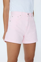 Saige High Rise Short-Blush
