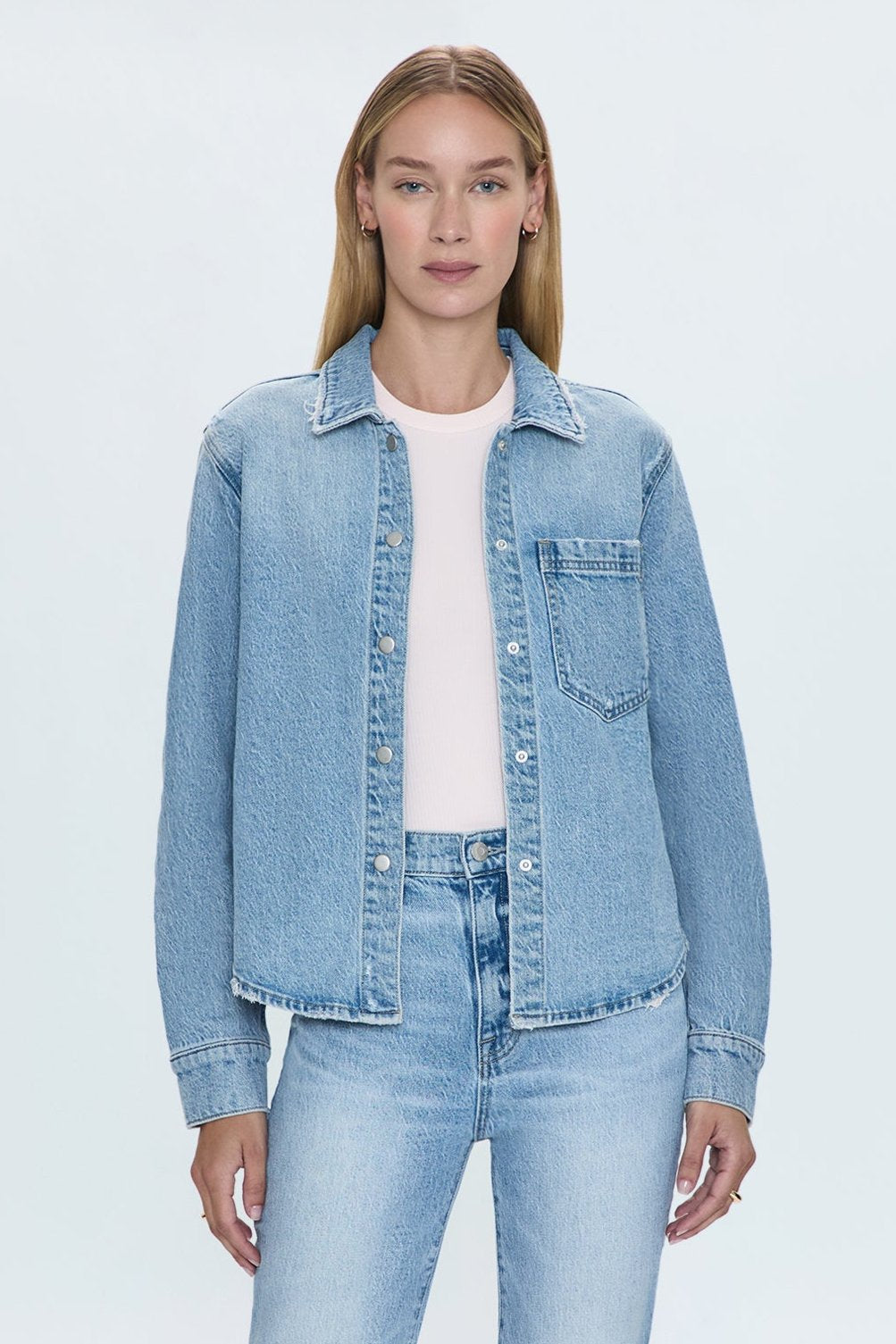 Pistola Jules Fitted Denim Shirt