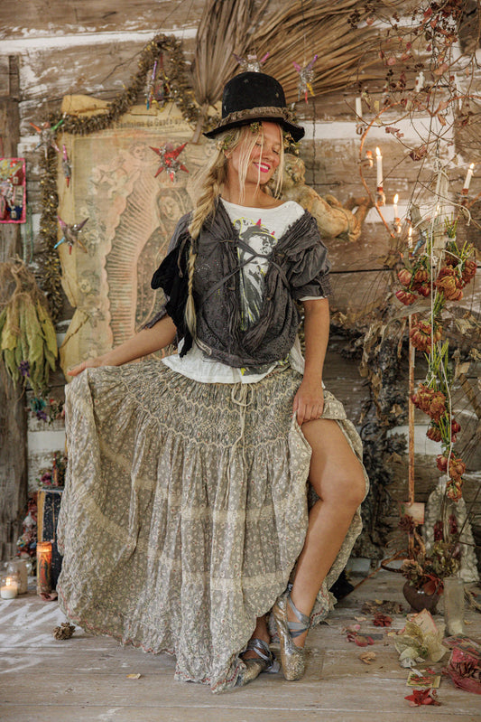 Magnolia Pearl Floral Chrystal Skirt