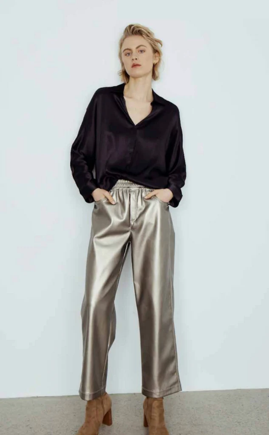 Melissa Nepton Harlow Metallic Pant