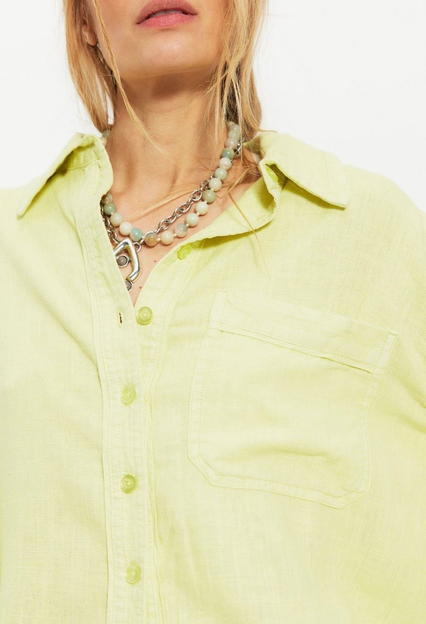 We The Free Laurel Linen Button Down