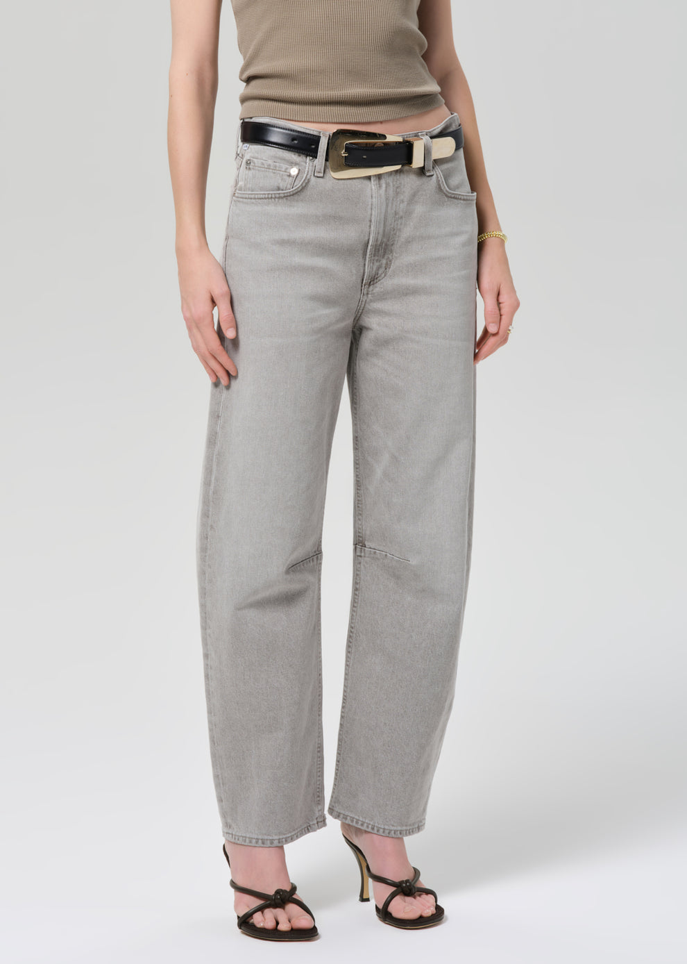 Miro Relaxed Jean In Quartz Grey