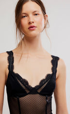 Fiona Black Bodysuit