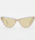 Linea White Marble Sunglasses