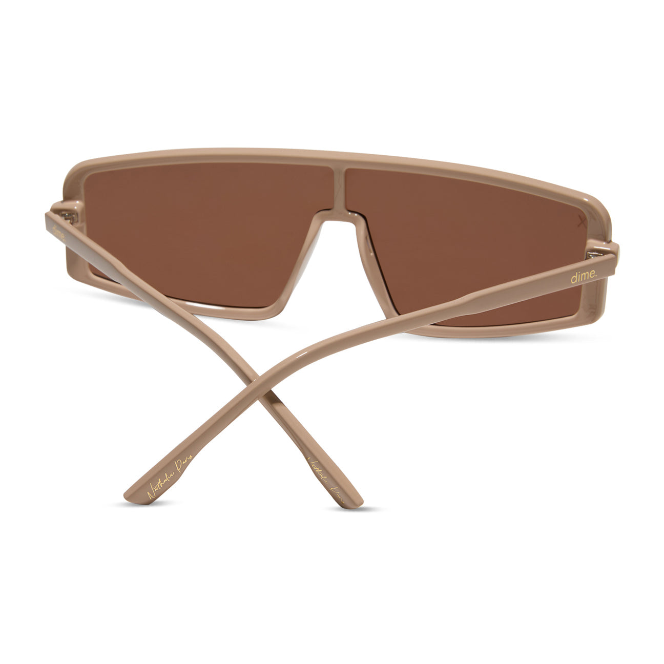 Mira+ Solid Taupe Brown Polarized Sunglasses