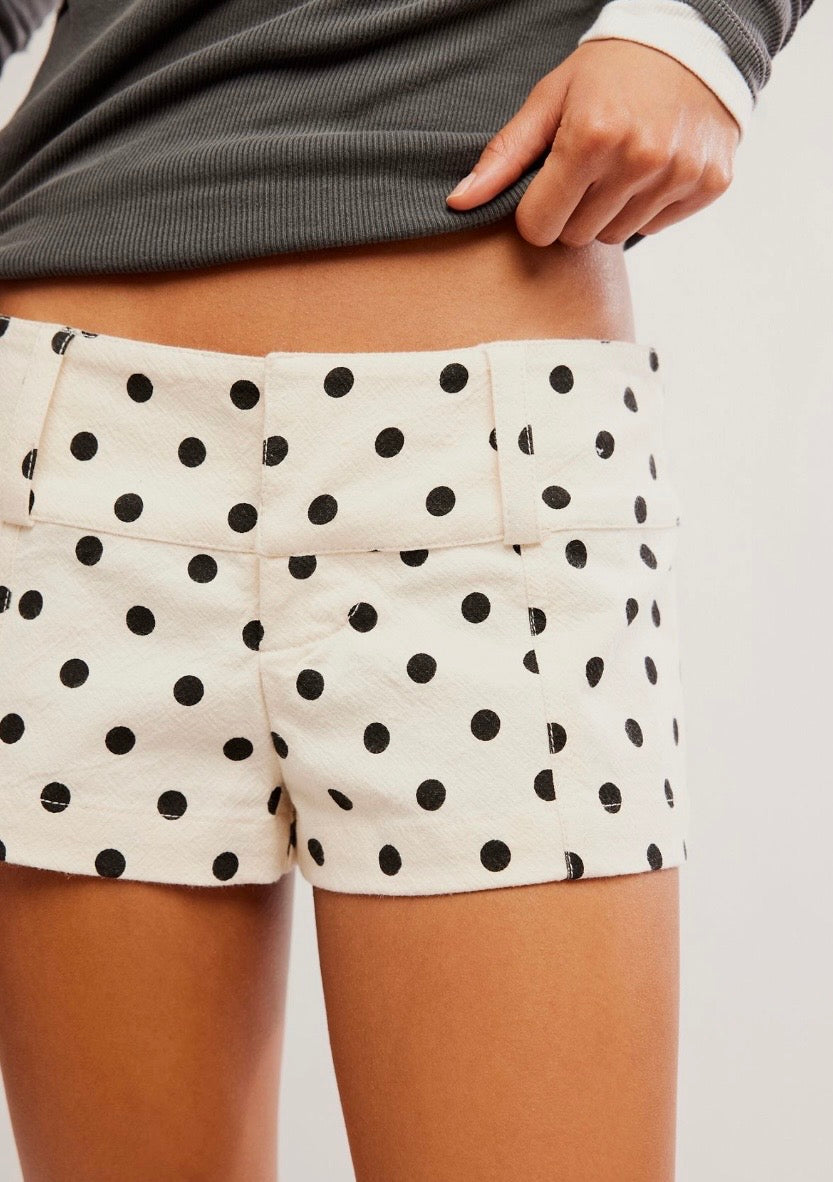Ana Printed Micro Shorts