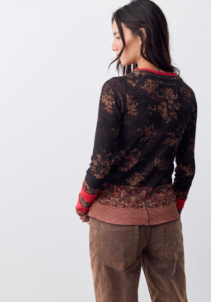 We The Free Easy Does It Easy Does It Printed Top