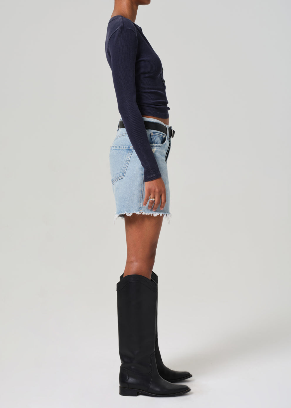 Marlow Long Vintage Short-Raleigh