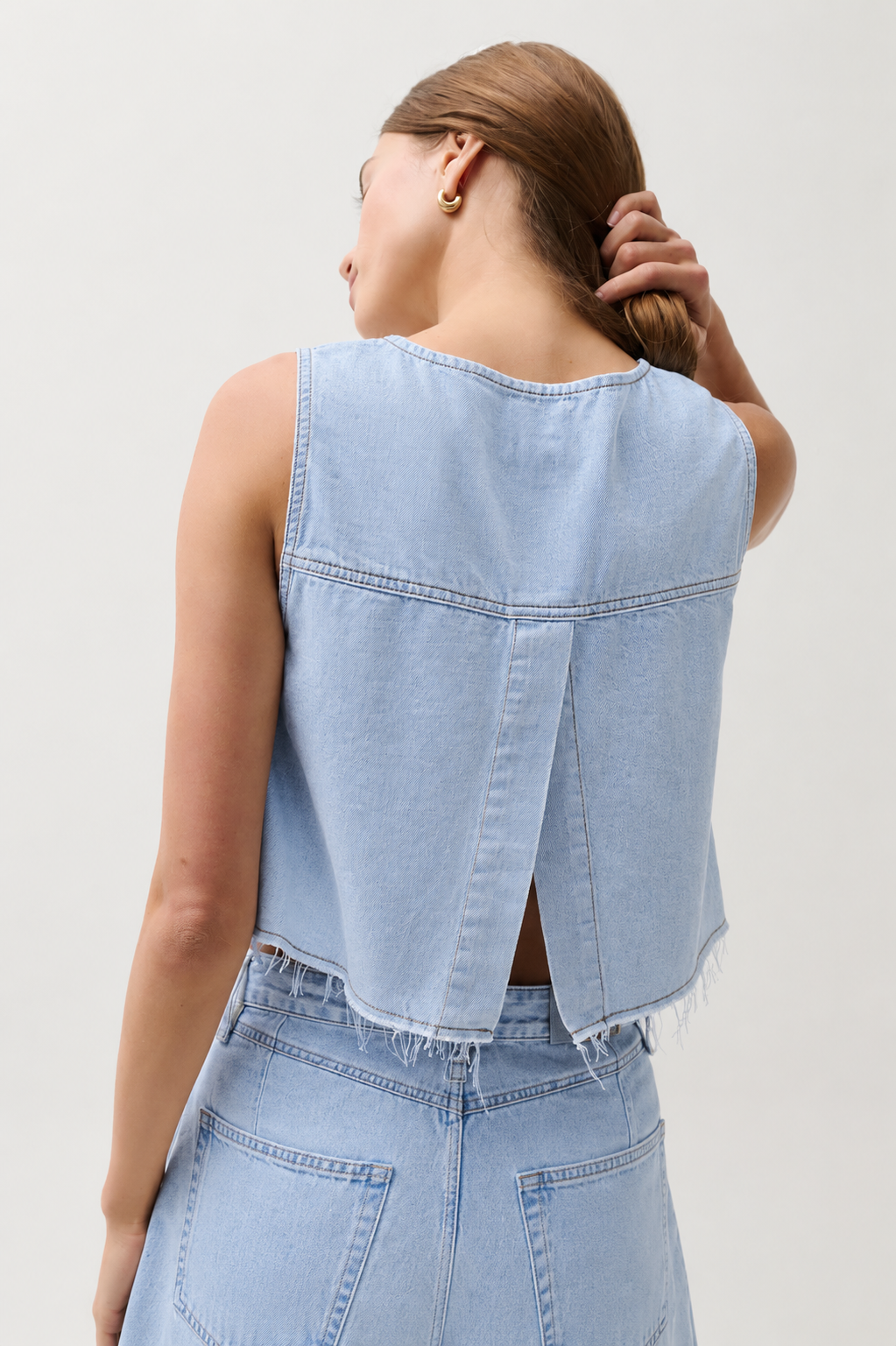 Rue Cropped Swing Shirt