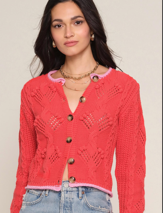 Elaya Flame Cardigan