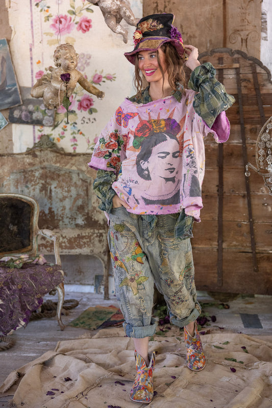 Magnolia Pearl Frida del Sol Vetiver Sweatshirt