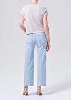 Agolde Harper Crop Jean in Flaunt