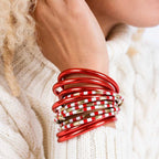 Crimson all Weather Bangles