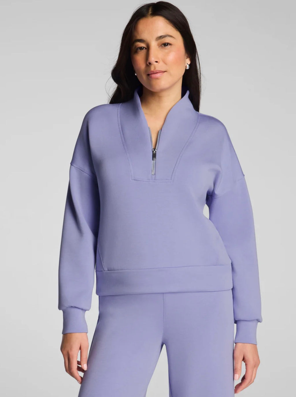 SPANX AirEssentials Shawl Collar Half Zip