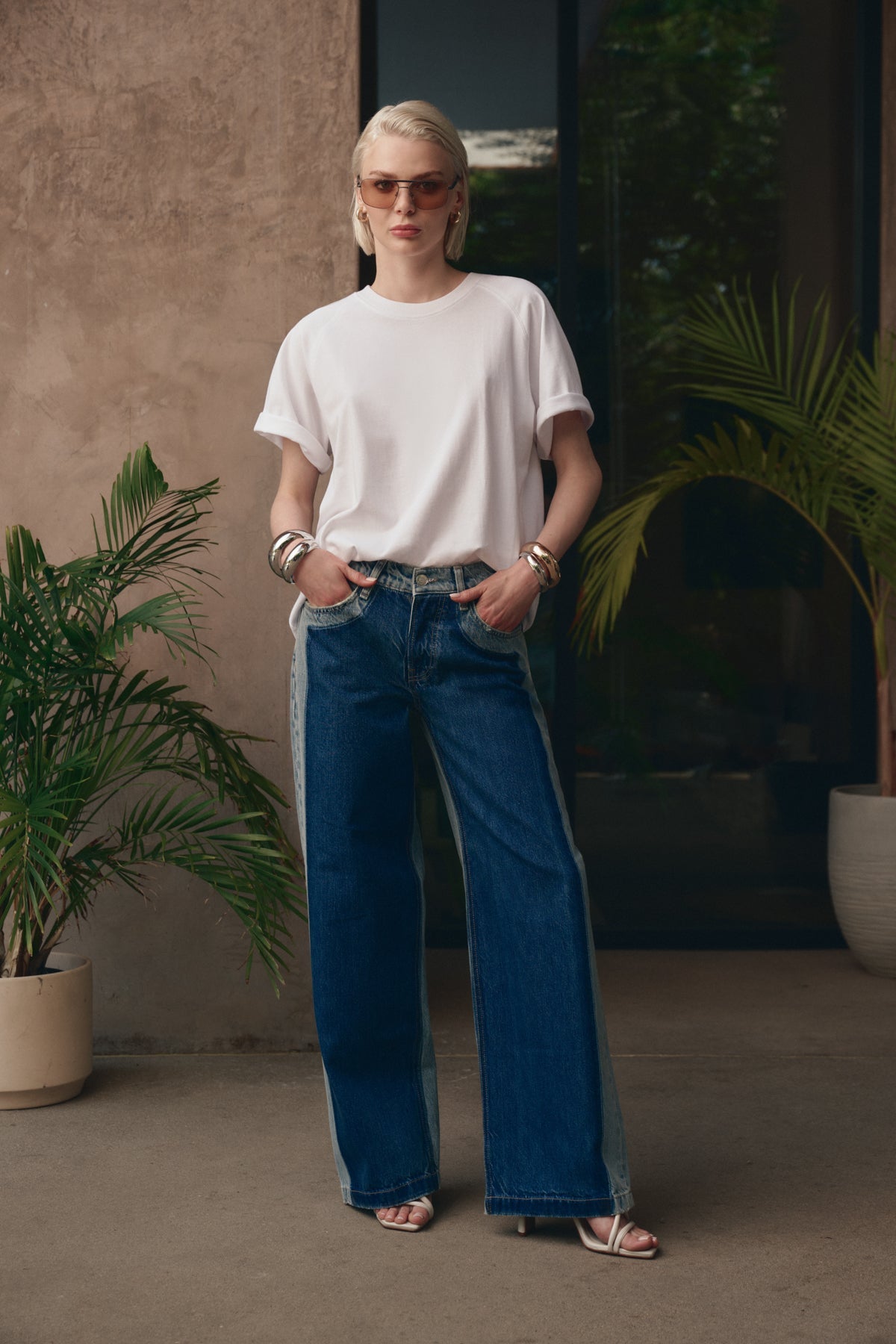Rylee Low-Rise Loose Pant-Double Take