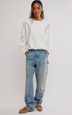 Love Lace Sweatshirt