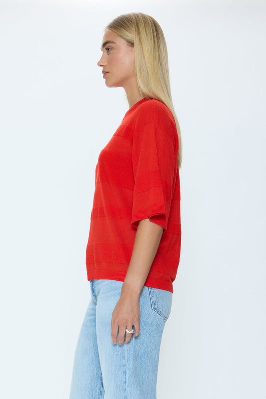 Tara Featherweight Sweater Tee