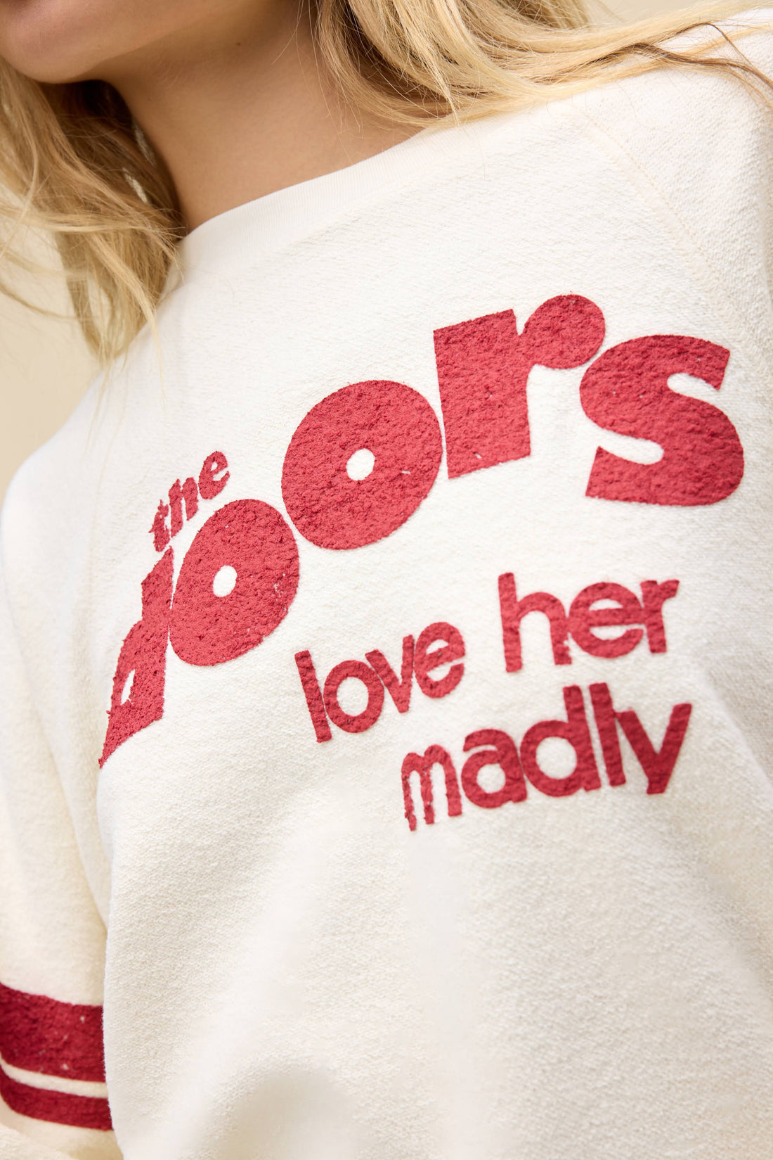 Daydreamer The Doors Love Her Madly Reverse Raglan Sweatshirt