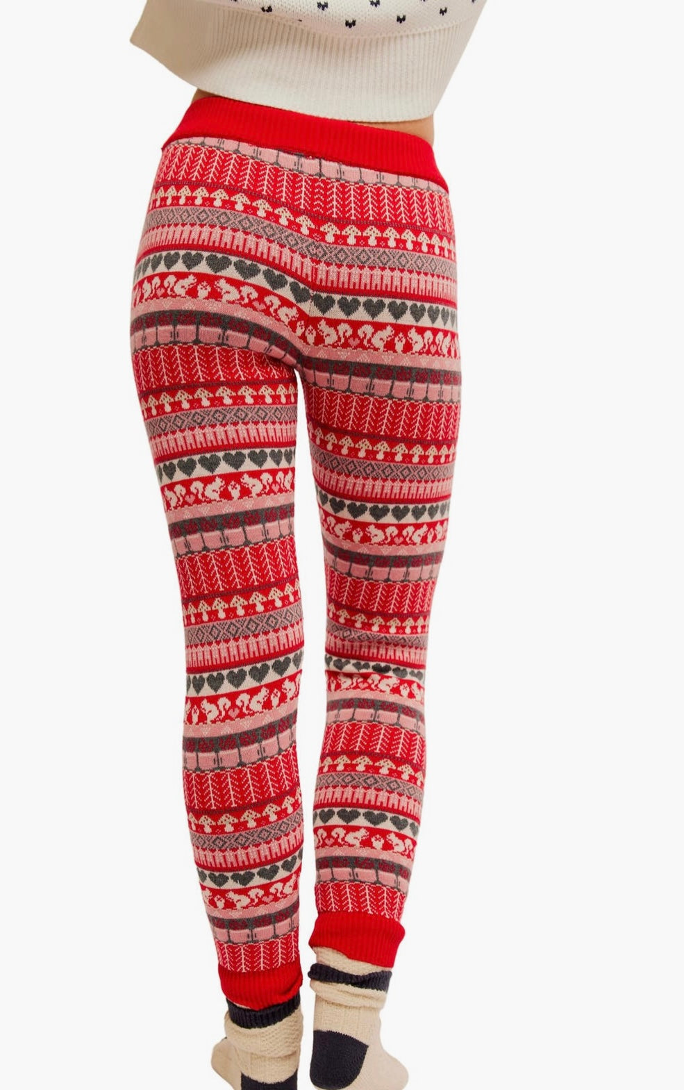 Free People Falala Fair Isle Leggings