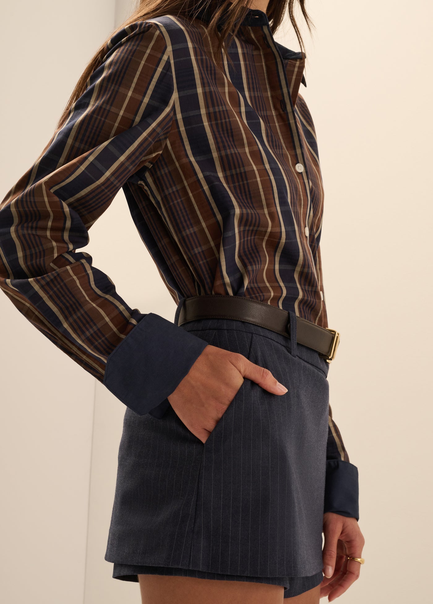 The Cuffed Statement Shirt