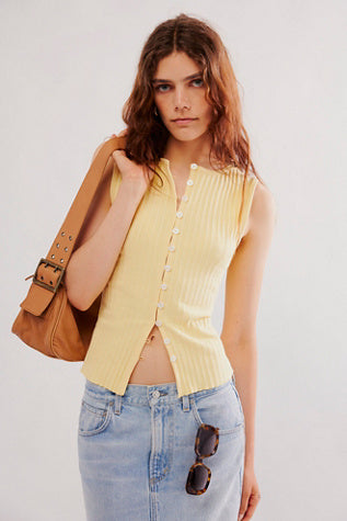 Tilly Vest Mellow Yellow