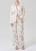 Kimberly Flare Jean English Rose