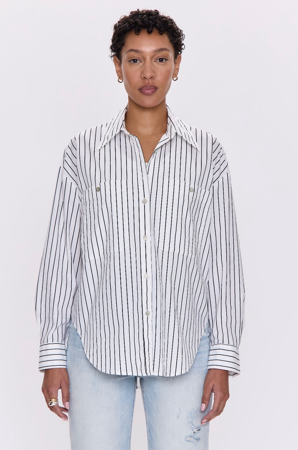 Samantha Oversized Button Up Shirt