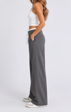 Tibi Double Waistband Pant