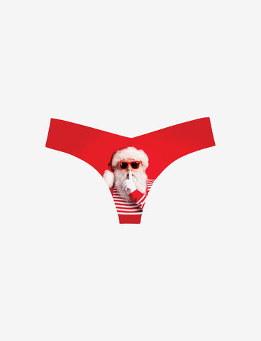 Commando Holiday Thong