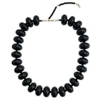 Bailey Black Chunky Beaded Necklace