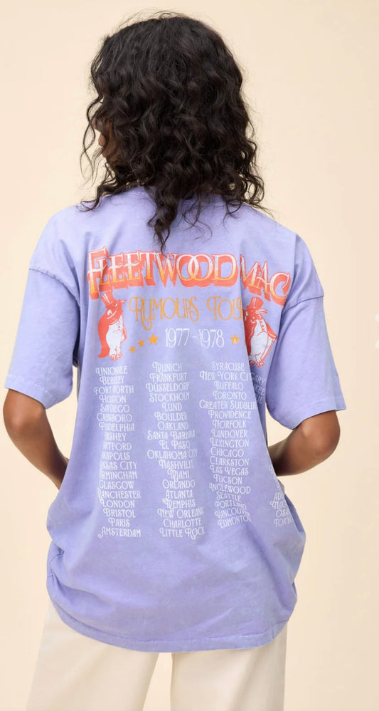 Fleetwood Mac Rumors Tour Merch Tee