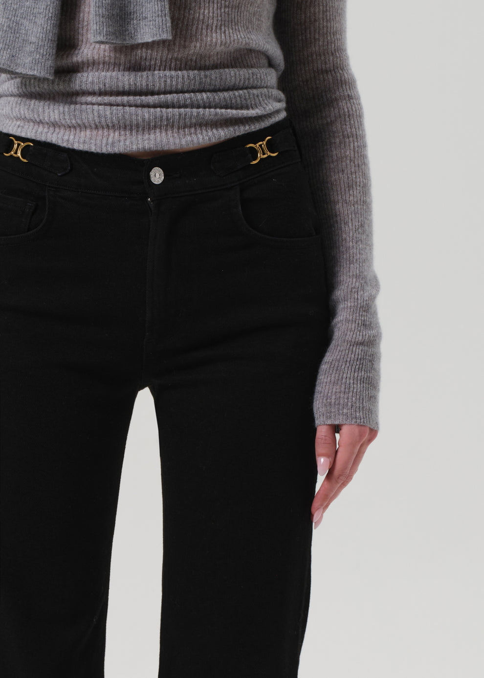 Kimberly Flare With Horsebit