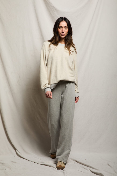 Ziggy Inside Out Oversized Crewneck Sweatshirt